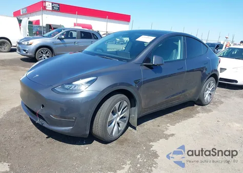 2022 Tesla Model Y Long Range Dual Motor All-Wheel Drive from USA, damaged, VIN 7SAYGDEE7NF426404